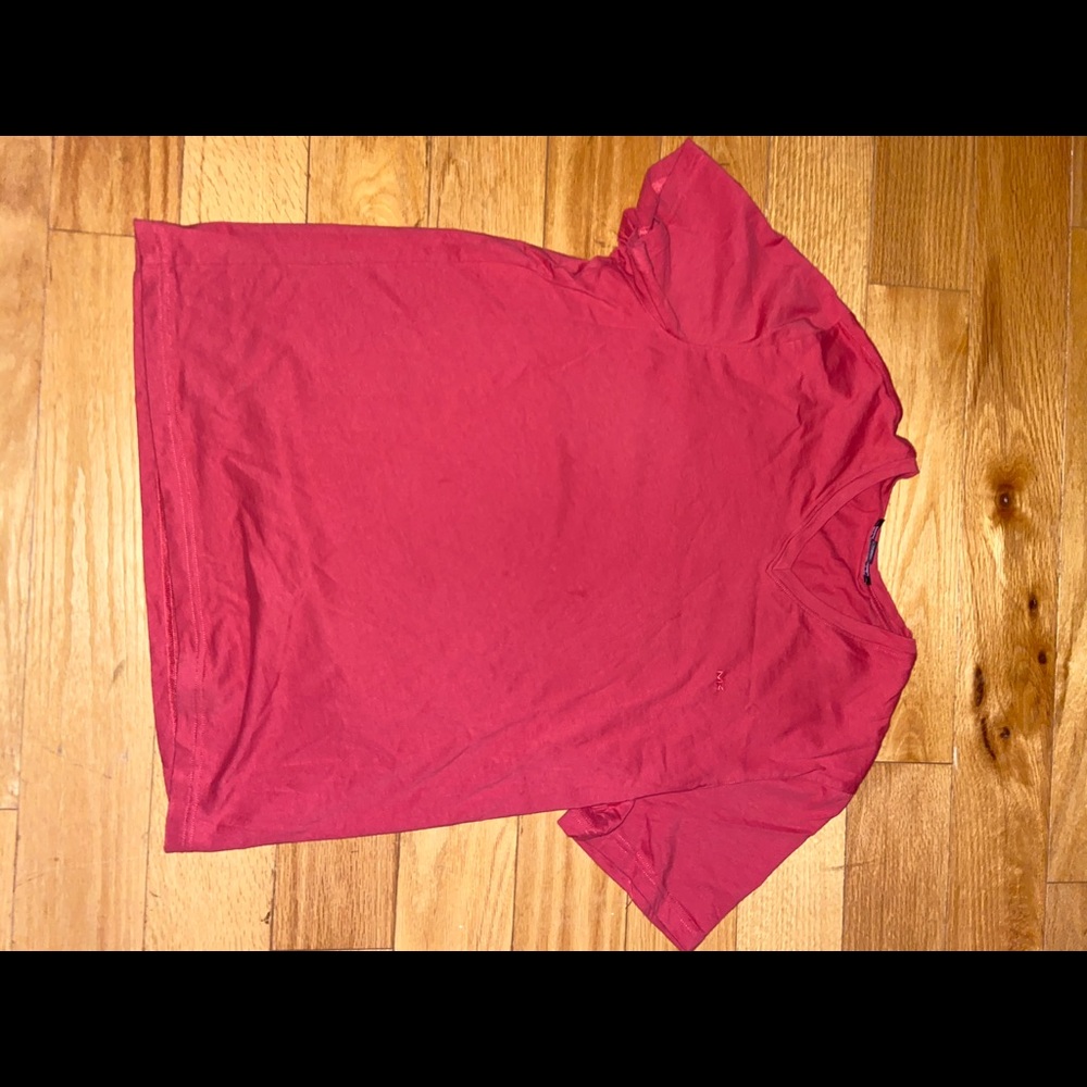 Size large michea kors red t shirt!